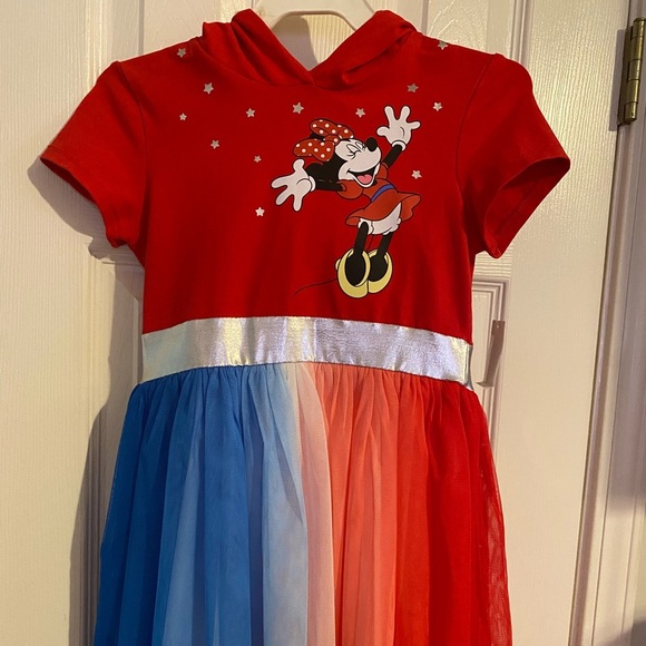 NWT Disney Minnie Mouse Hooded Dress - Picture 1 of 8
